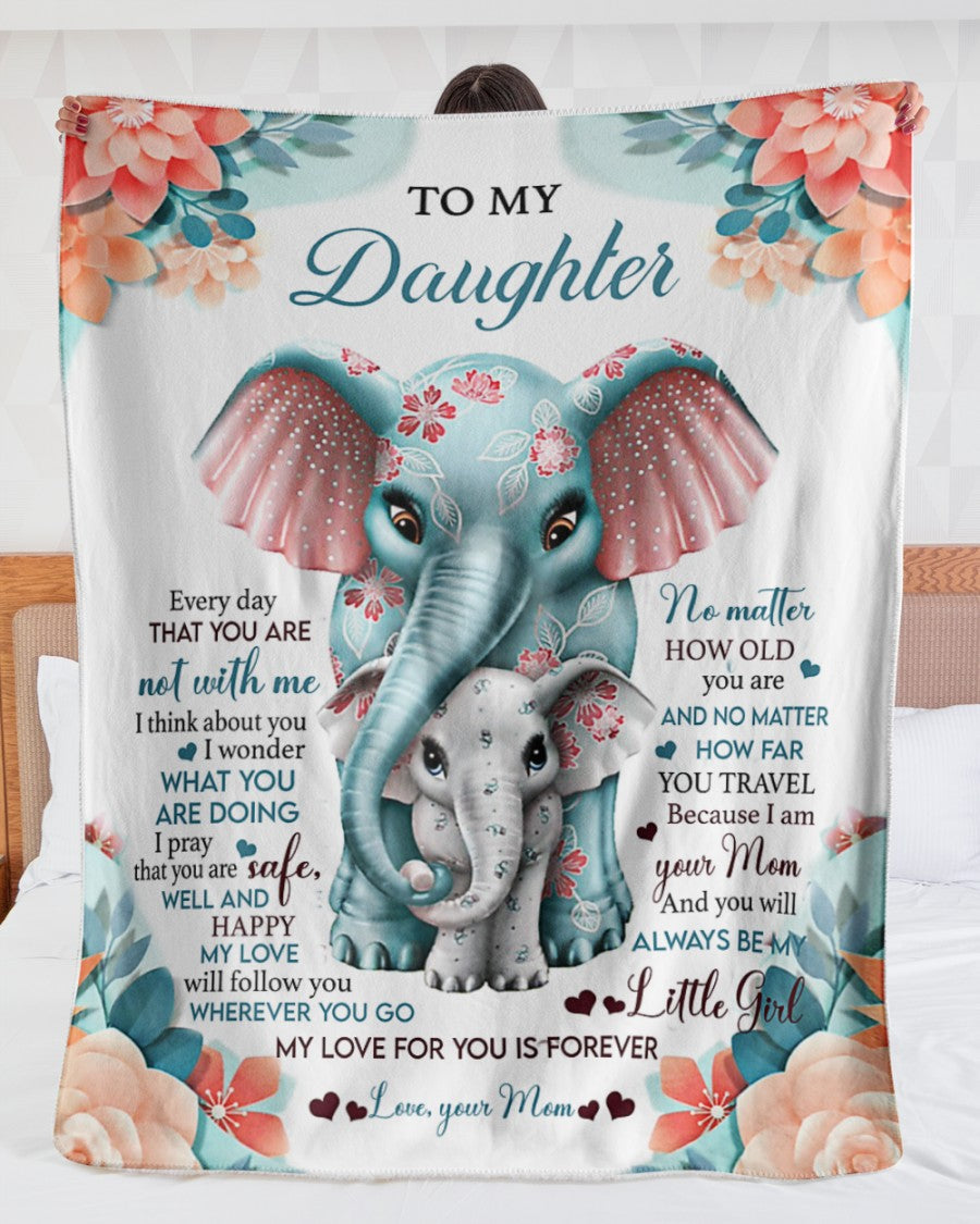 Special Gift For Your Daughter Blanket - From Mom