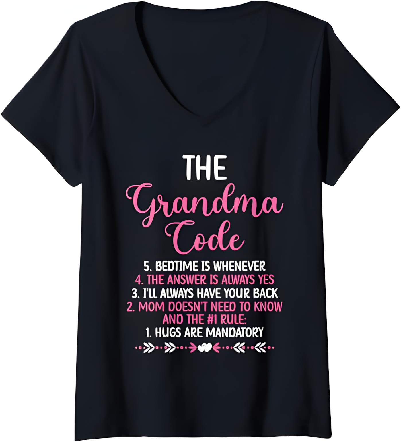 THE GRANDMA CODE T SHIRT - From grandma TLEE00