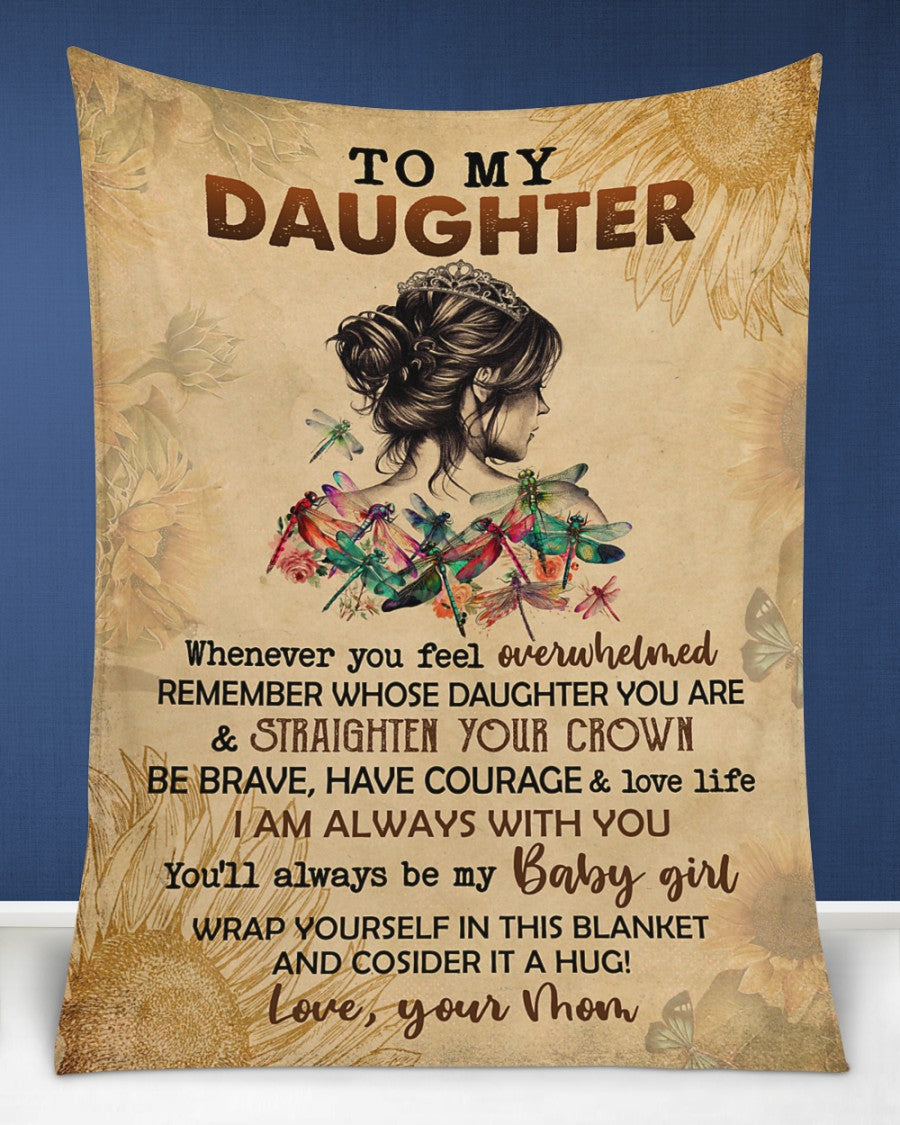 Special Gift For Your Daughter Blanket - From Mom