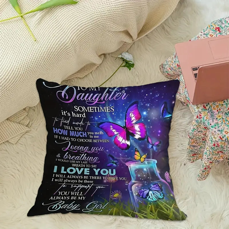 To My Daughter – A Special Gift from Mom - Pillow