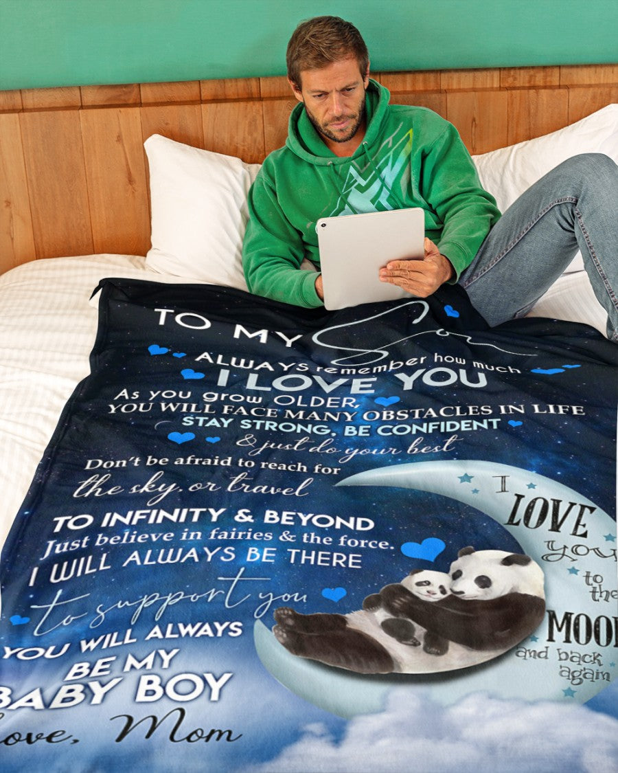 Special Gift For Your Son Blanket - From Mom