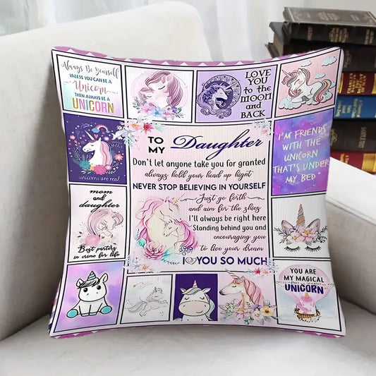 To My Daughter – A Special Gift from Mom - Pillow