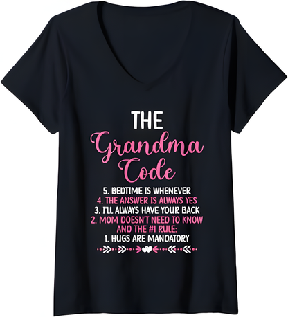 THE GRANDMA CODE T SHIRT - From grandma TLEE00