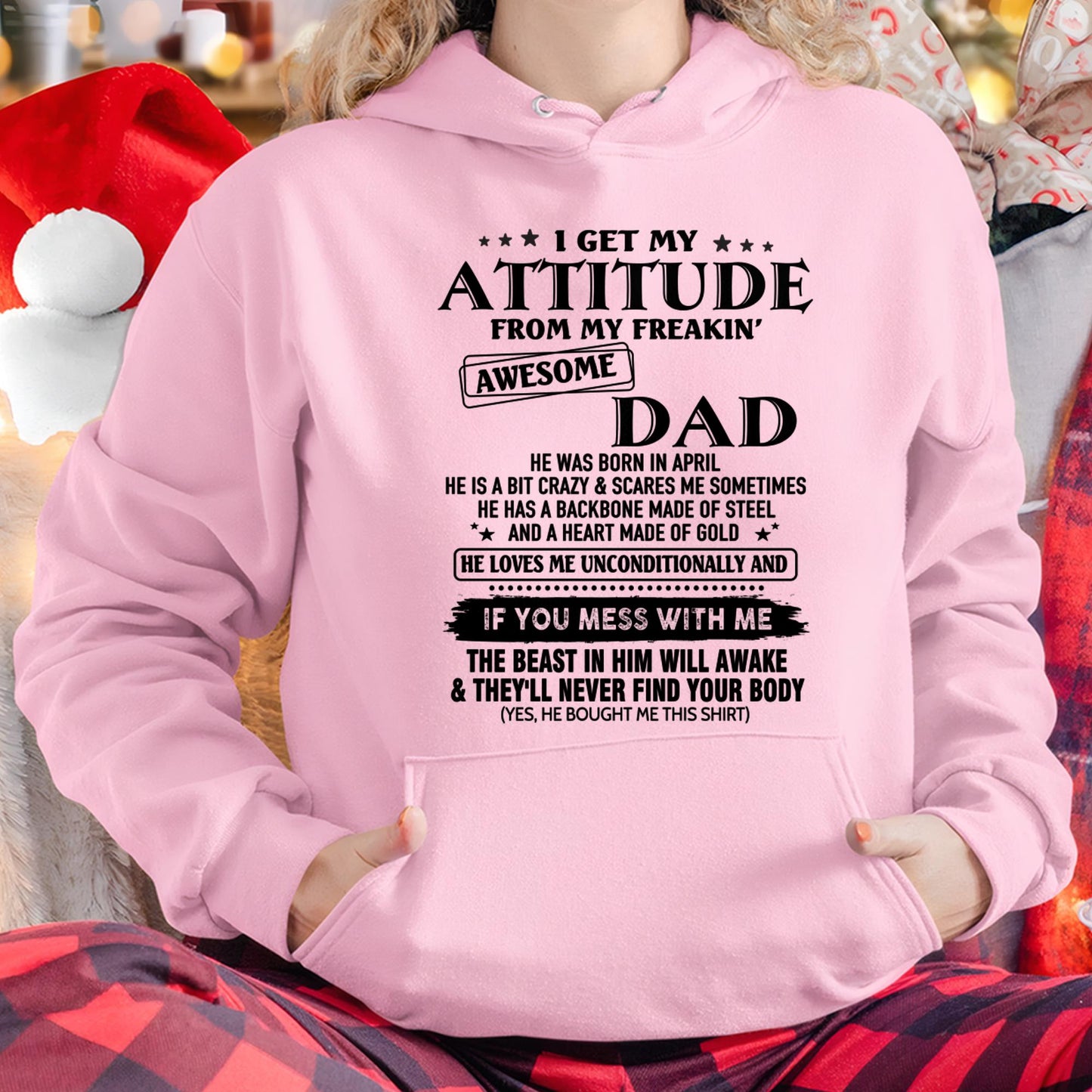 April - Gift For Son and Daughter From Dad - TLEE04 - (SKU-TDADC-04)