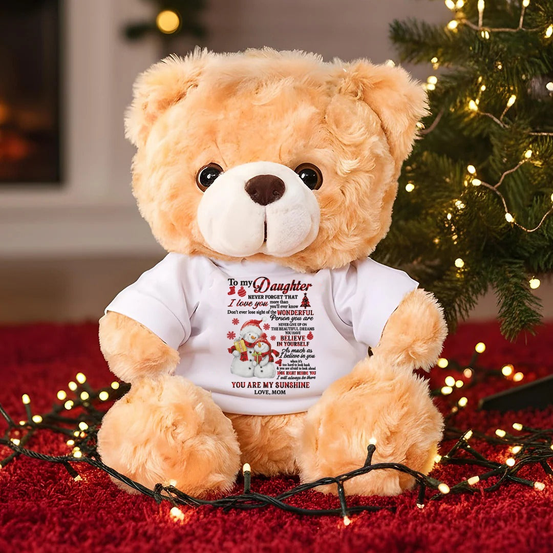 Gift for Daughter From Mom - Teddy Bear