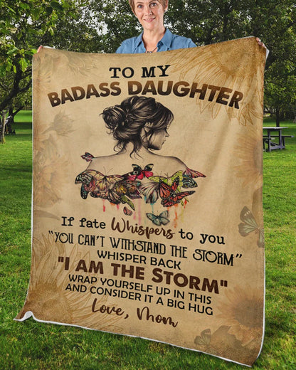 Special Gift For Your Daughter Blanket - From Mom