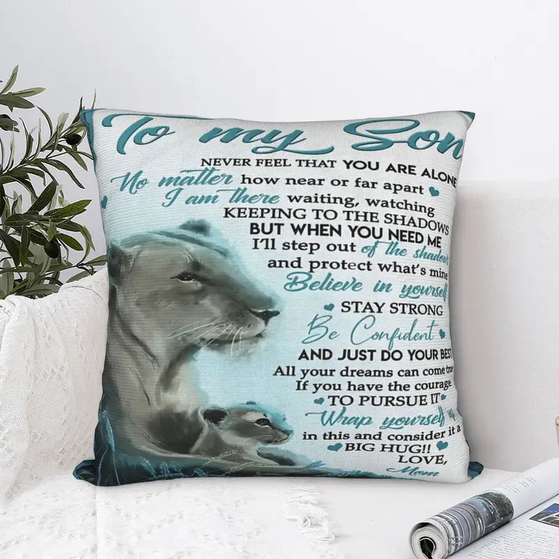 To My Son – A Special Gift from Mom - Pillow