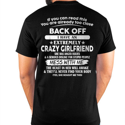 If You Can Read This You Are Already Too Close - Gift For Your Boyfriend, Husband From Wife - TLEE00 (SKU07-175-00)