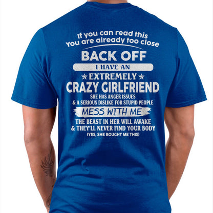 If You Can Read This You Are Already Too Close - Gift For Your Boyfriend, Husband From Wife - TLEE00 (SKU07-175-00)