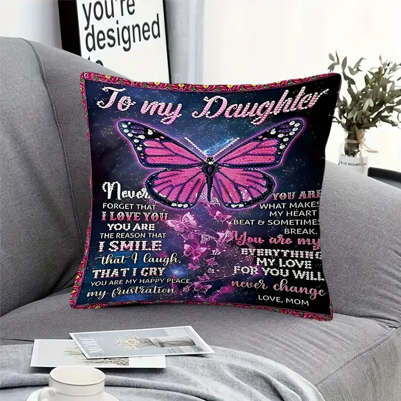 To My Daughter – A Special Gift from Mom - Pillow