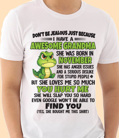 NOVEMBER - DON'T BE JEALOUS JUST BECAUSE I HAVE A AWESOME GRANDMA - FROM GRANDMA - TLEE11 (SKU09-116-11)