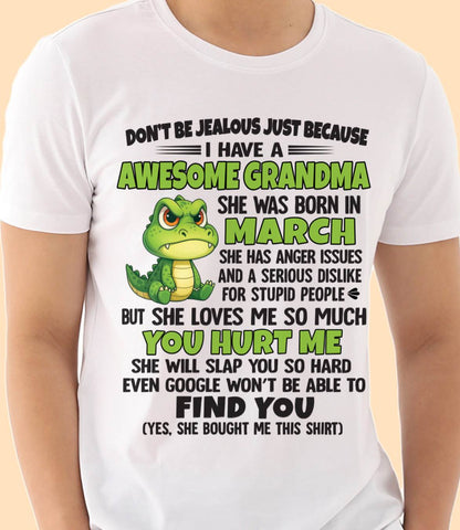 MARCH - DON'T BE JEALOUS JUST BECAUSE I HAVE A AWESOME GRANDMA - FROM GRANDMA - TLEE03 (SKU09-116-03)