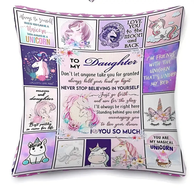To My Daughter – A Special Gift from Mom - Pillow