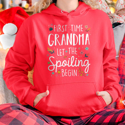 FIRST TIME GRANDMA T-SHIRT – PERFECT GIFT FOR NEW GRANDMAS - TLEE00 (SKU8-GRA00)