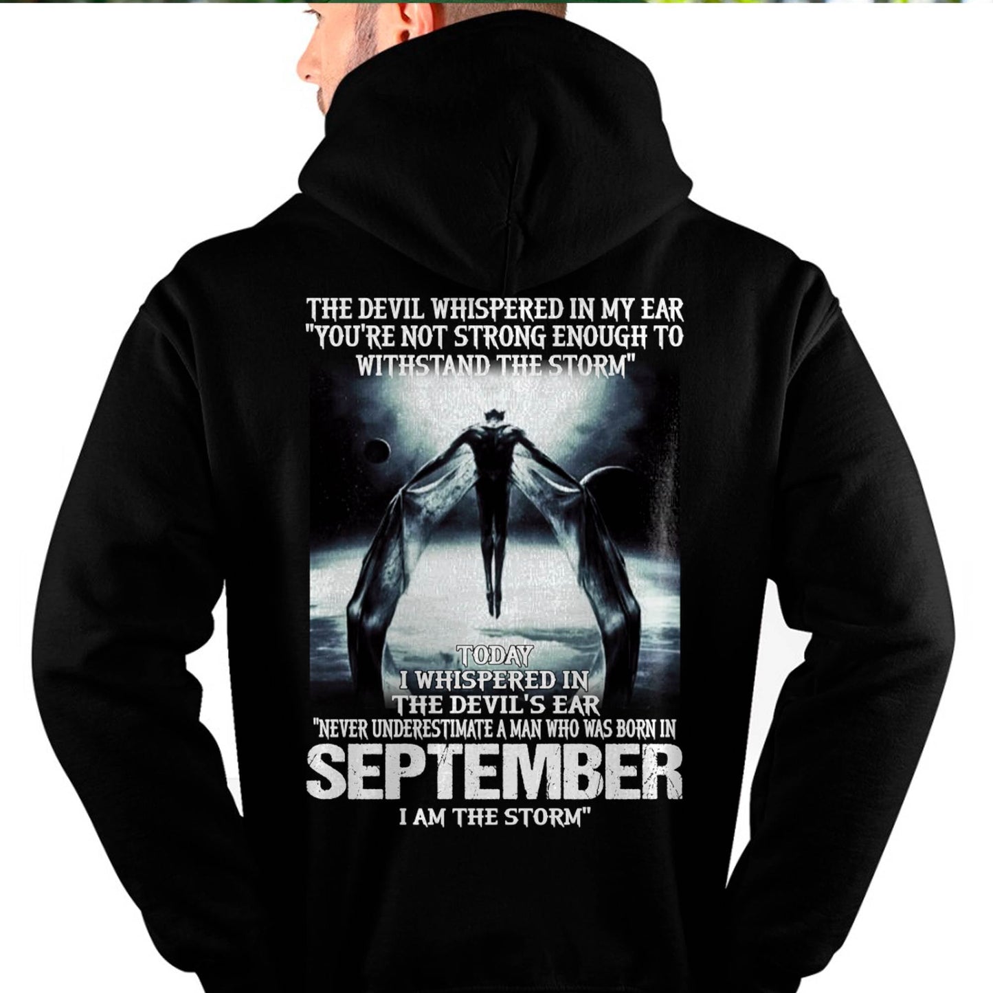 SEPTEMBER - THE DEVIL WHISPERED IN MY EAR - T-SHIRT FOR MAN - TLEE09 (SKU08-35-09)