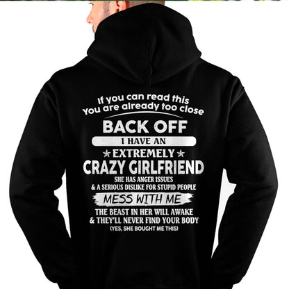 If You Can Read This You Are Already Too Close - Gift For Your Boyfriend, Husband From Wife - TLEE00 (SKU07-175-00)