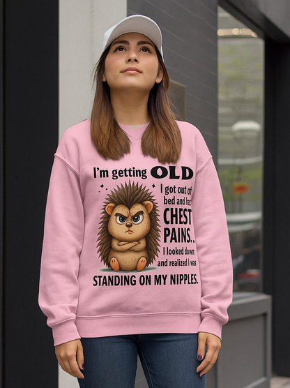 CUTE ANIMAL SHIRT WITH FUNNY SAYING – HUMOR TEE FOR AGING GRACEFULLY - GIFT FOR WOMEN - TLEE00 (SKU09-68-00)