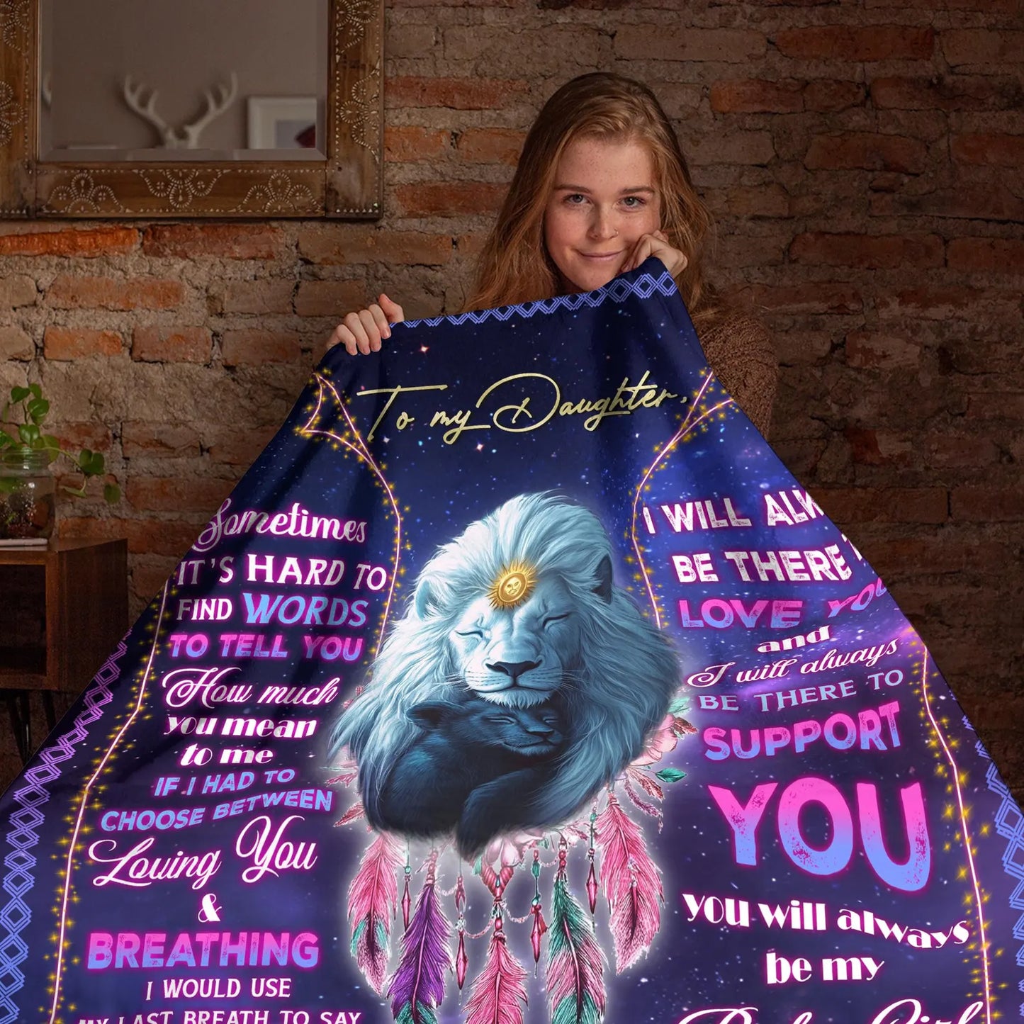 Special Gift For Your Daughter Blanket - From Dad08