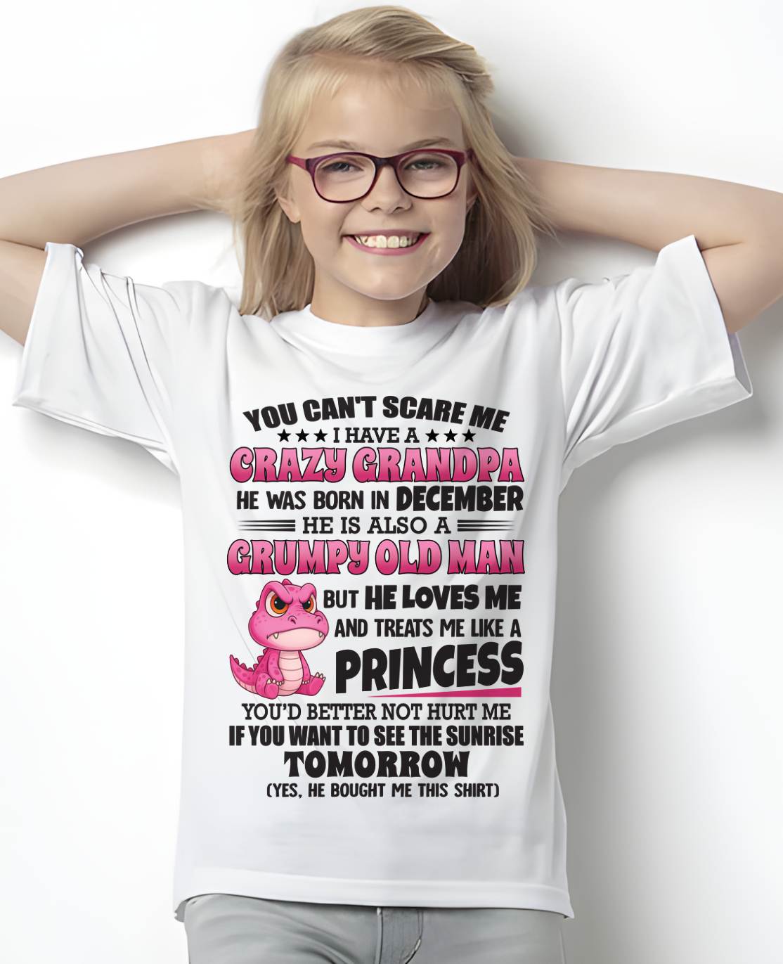 DECEMBER - I HAVE A CRAZY AND LOVING GRANDPA - FROM GRANDPA - TLEE12 (SKU09-105-12)