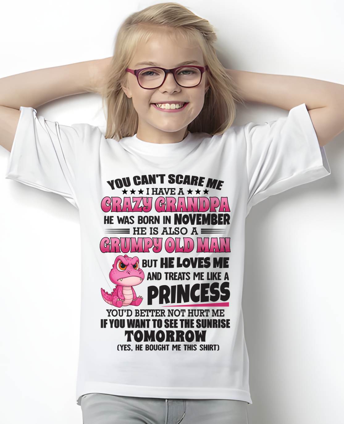 NOVEMBER - I HAVE A CRAZY AND LOVING GRANDPA - FROM GRANDPA - TLEE11 (SKU09-105-11)