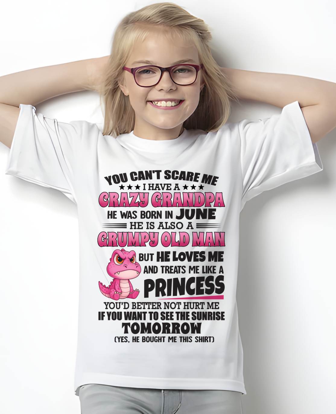 JUNE - I HAVE A CRAZY AND LOVING GRANDPA - FROM GRANDPA - TLEE06 (SKU09-105-06)