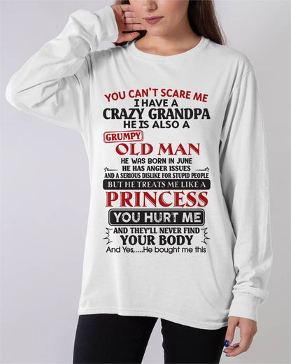 JUNE - YOU CAN'T SCARE ME I HAVE A CRAZY GRANDPA HE IS ALSO A GRUMPY OLD MAN - FROM GRANDPA - TLEE06 (SKU09-143-06)