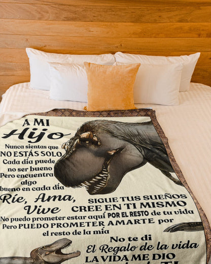 Manta para Hijo – Regalo de Consuelo y Calidez de Papá Manta Acolchada de Forro Polar Sherpa NTTDsp (SKUB11-63)