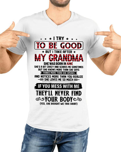 JUNE - I TRY TO BE GOOD BUT I TAKE AFTER MY GRANDMA - FROM GRANDMA - TLEE06 (SKU07-102-06)