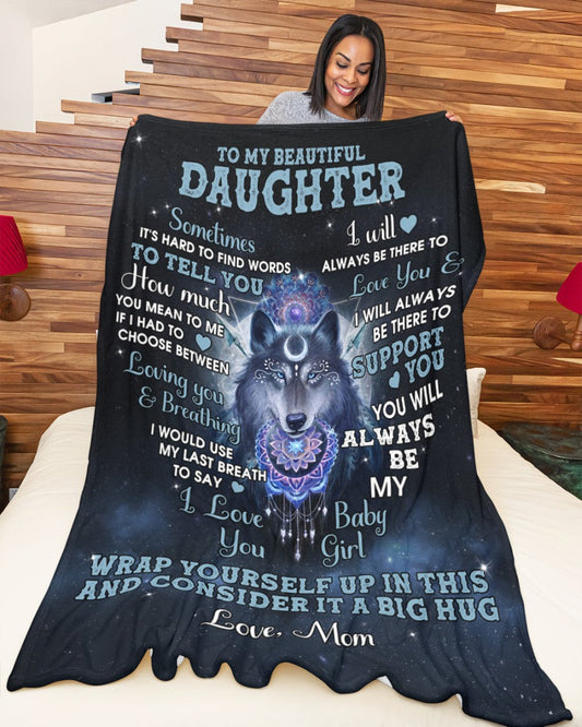 Special Gift For Your Daughter Blanket - From Mom