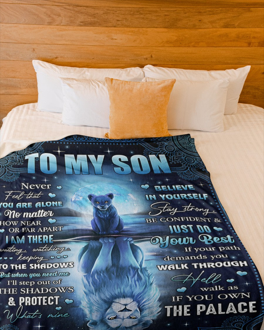 Special Gift For Your Son Blanket - From Dad (SKUB11-151)