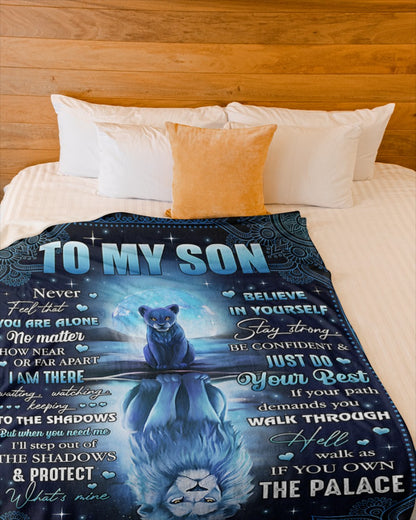 Special Gift For Your Son Blanket - From Dad (SKUB11-151)