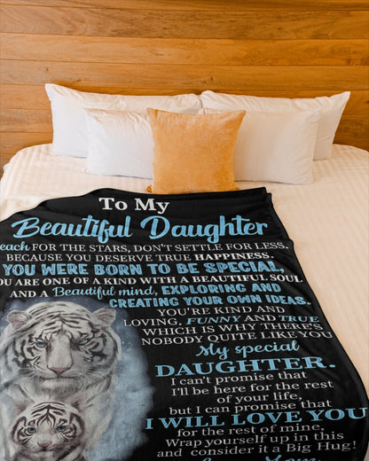 Special Gift For Your Daughter Blanket - From Mom (SKUB10-113) FULL