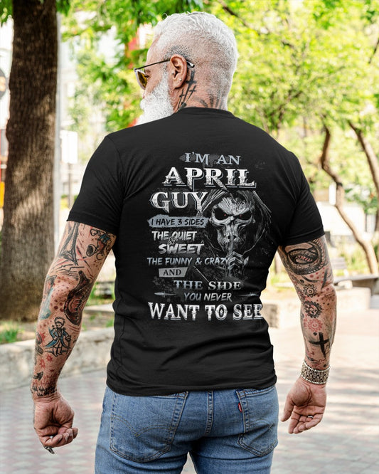 APRIL - I HAVE 3 SIDES - T-SHIRT FOR MAN - TLEE04 (SKU07-60-04)