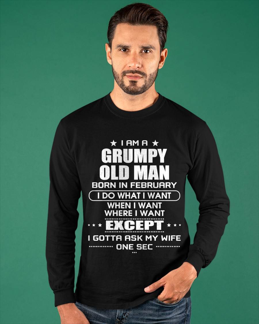 FEBRUARY - MUST-HAVE SHIRT FOR EVERY HUSBAND – FUNNY, BOLD & SO TRUE - TLEE02 ( SKU10-90-02 )