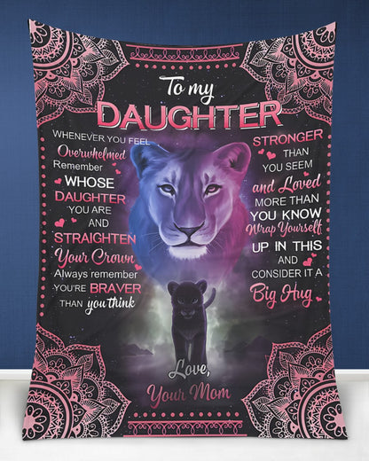 Special Gift For Your Daughter Blanket - From Mom (SKUB11-04) FULL