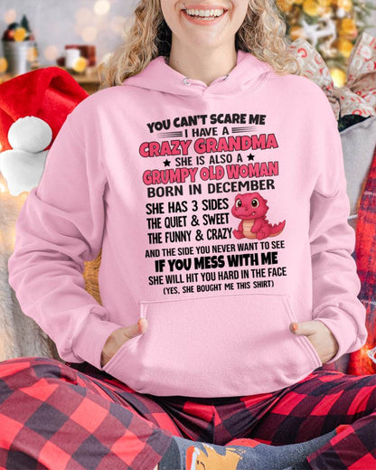DECEMBER - YOU CAN'T SCARE ME I HAVE A CRAZY GRANDMA - FROM GRANDMA - TLEE12 (SKU09-114-12)