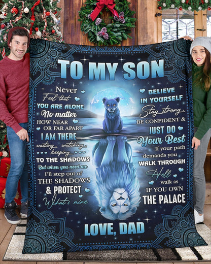 Special Gift For Your Son Blanket - From Dad (SKUB11-151)