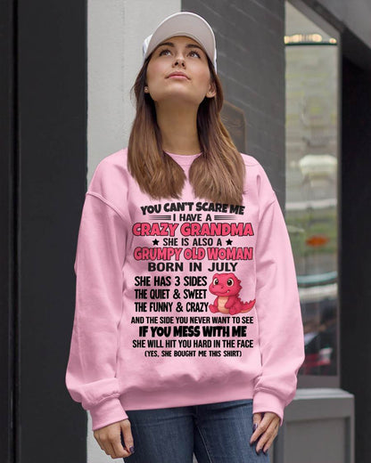 JULY - YOU CAN'T SCARE ME I HAVE A CRAZY GRANDMA - FROM GRANDMA - TLEE07 (SKU09-114-07)