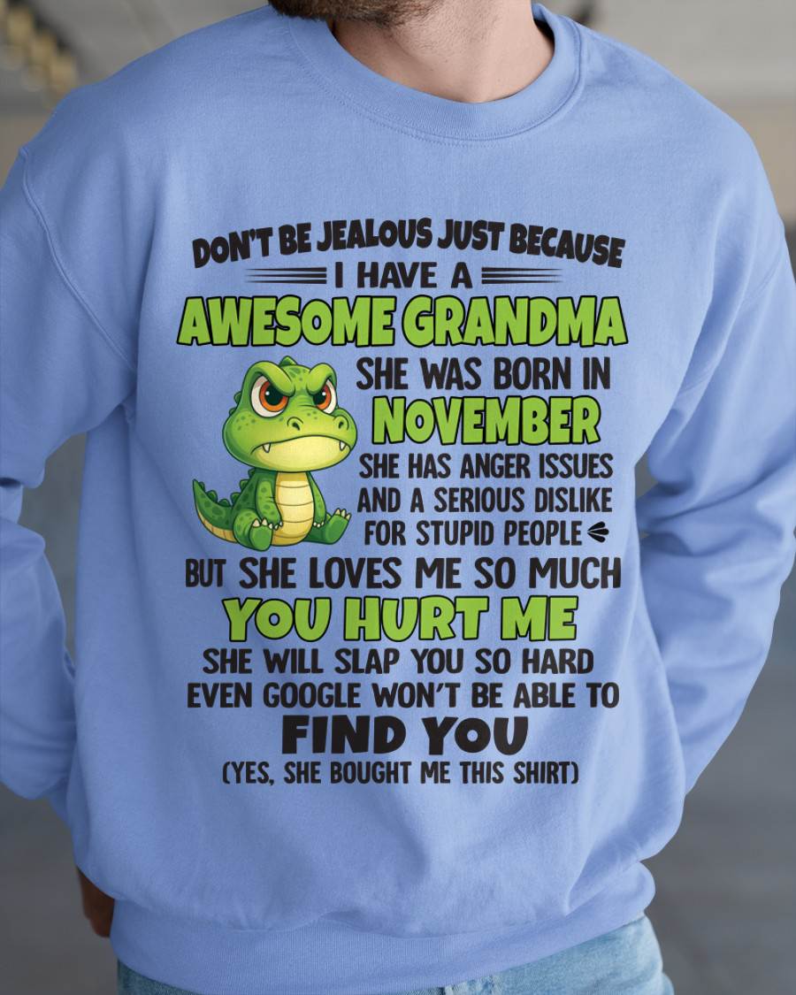 NOVEMBER - DON'T BE JEALOUS JUST BECAUSE I HAVE A AWESOME GRANDMA - FROM GRANDMA - TLEE11 (SKU09-116-11)