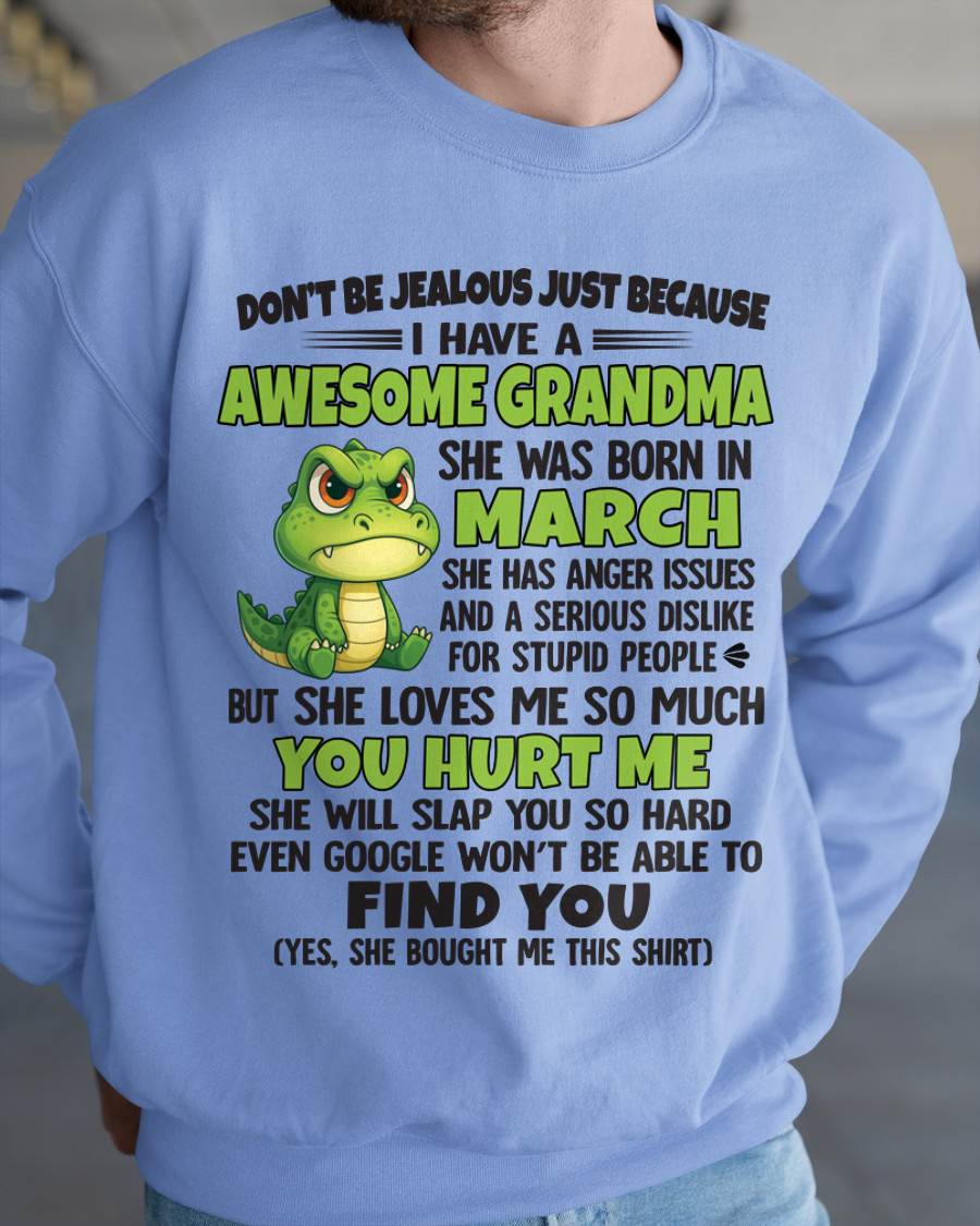 MARCH - DON'T BE JEALOUS JUST BECAUSE I HAVE A AWESOME GRANDMA - FROM GRANDMA - TLEE03 (SKU09-116-03)