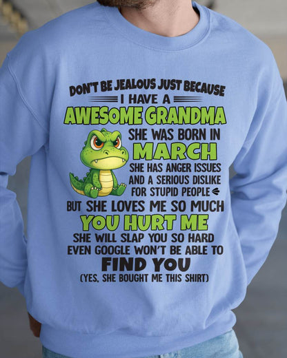 MARCH - DON'T BE JEALOUS JUST BECAUSE I HAVE A AWESOME GRANDMA - FROM GRANDMA - TLEE03 (SKU09-116-03)