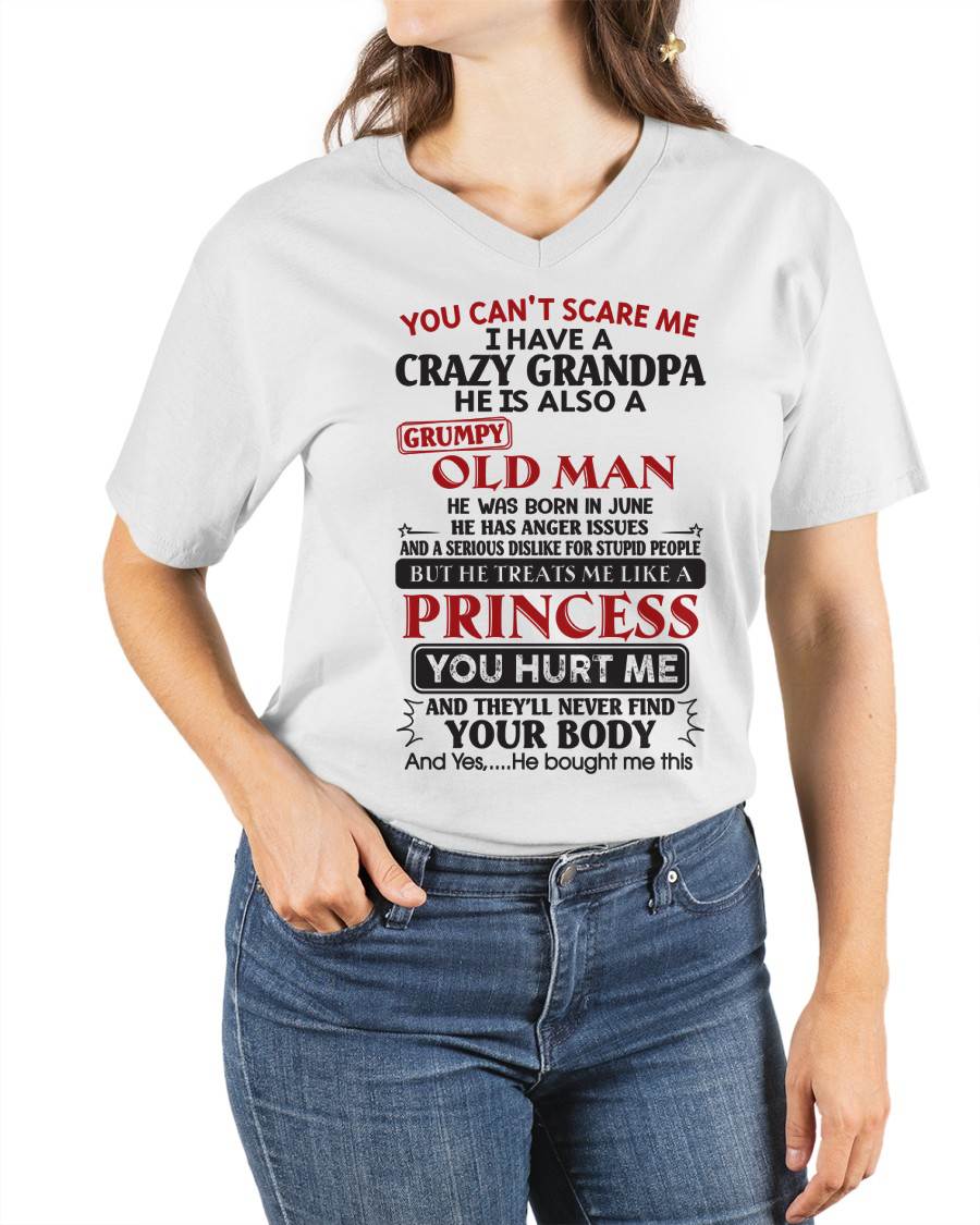 JUNE - YOU CAN'T SCARE ME I HAVE A CRAZY GRANDPA HE IS ALSO A GRUMPY OLD MAN - FROM GRANDPA - TLEE06 (SKU09-143-06)