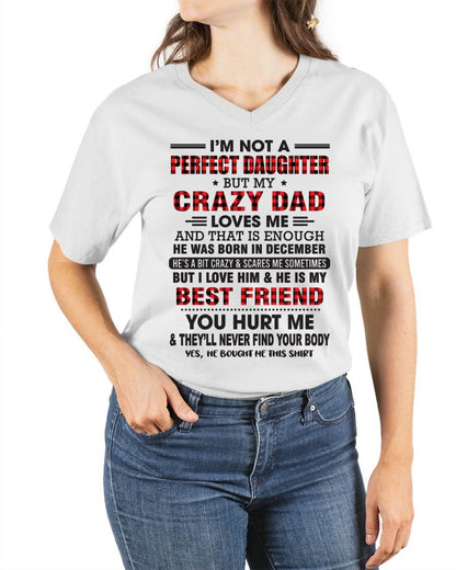 DECEMBER - I'M NOT A PERFECT DAUGHTER BUT MY CRAZY DAD - FROM DAD - TLEE12 (SKU26T-01-14-12)