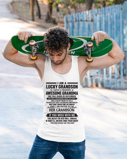 NOVEMBER - GRANDSON OF A STRONG & LOVING GRANDMA - FROM GRANDMA - TLEE11 (SKU11-154-11)