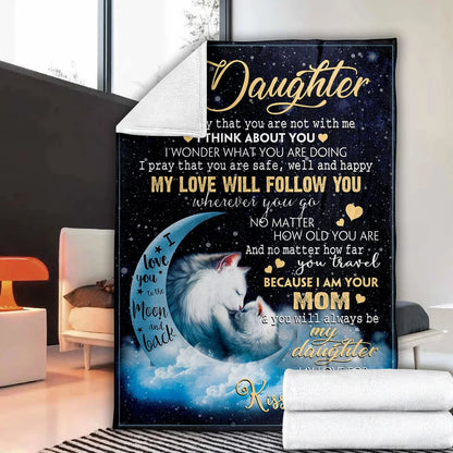 Special Gift For Your Daughter Blanket - From Mom