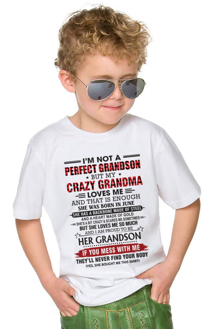 JUNE - I’M NOT PERFECT, BUT MY CRAZY GRANDMA LOVES ME - FROM GRANDMA - TLEE06 (SKU26T-01131-06)