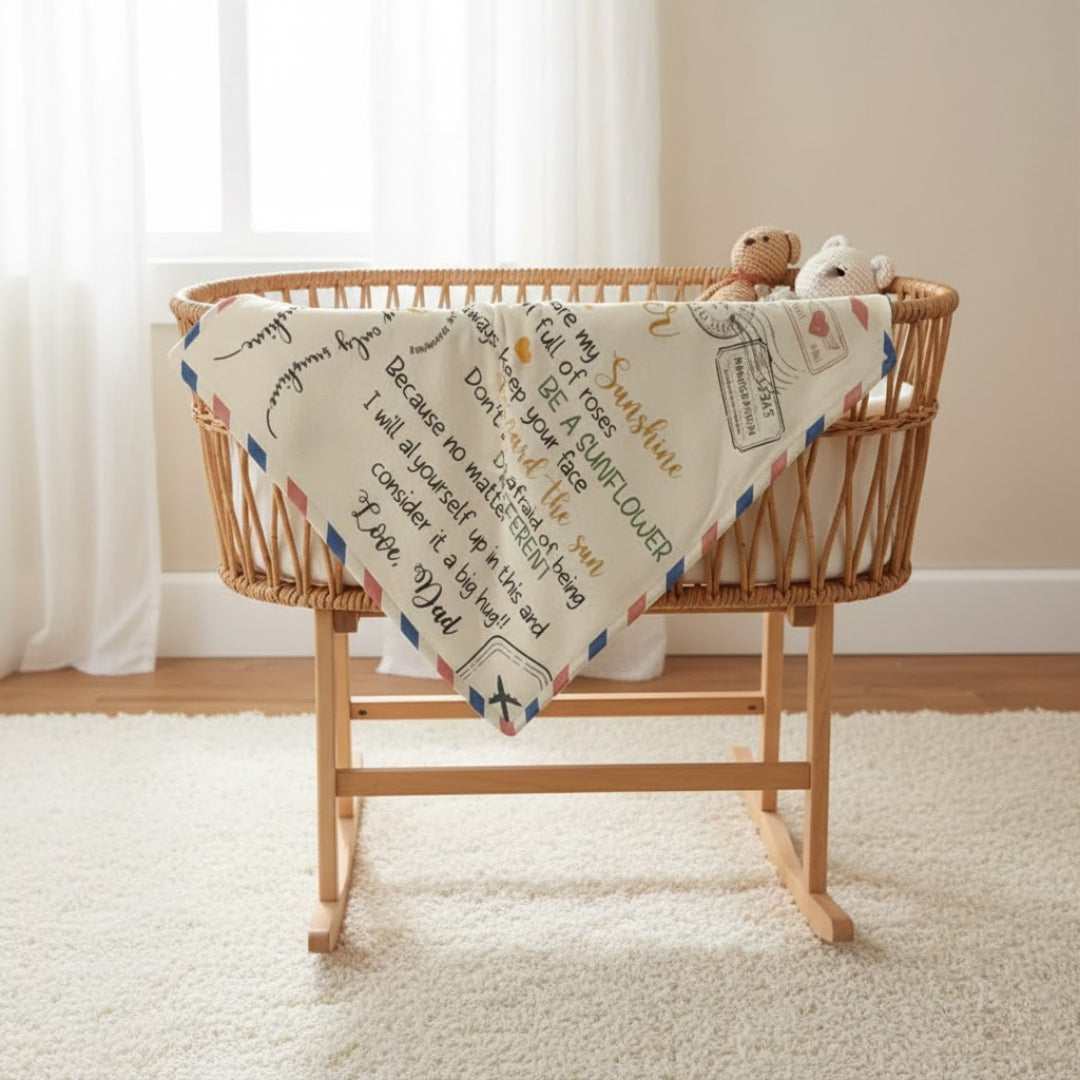 Special Gift For Your Daughter Blanket - From Dad06